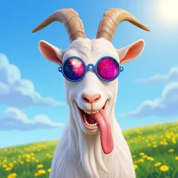 Crazy Goat Life Simulator 3D 图标